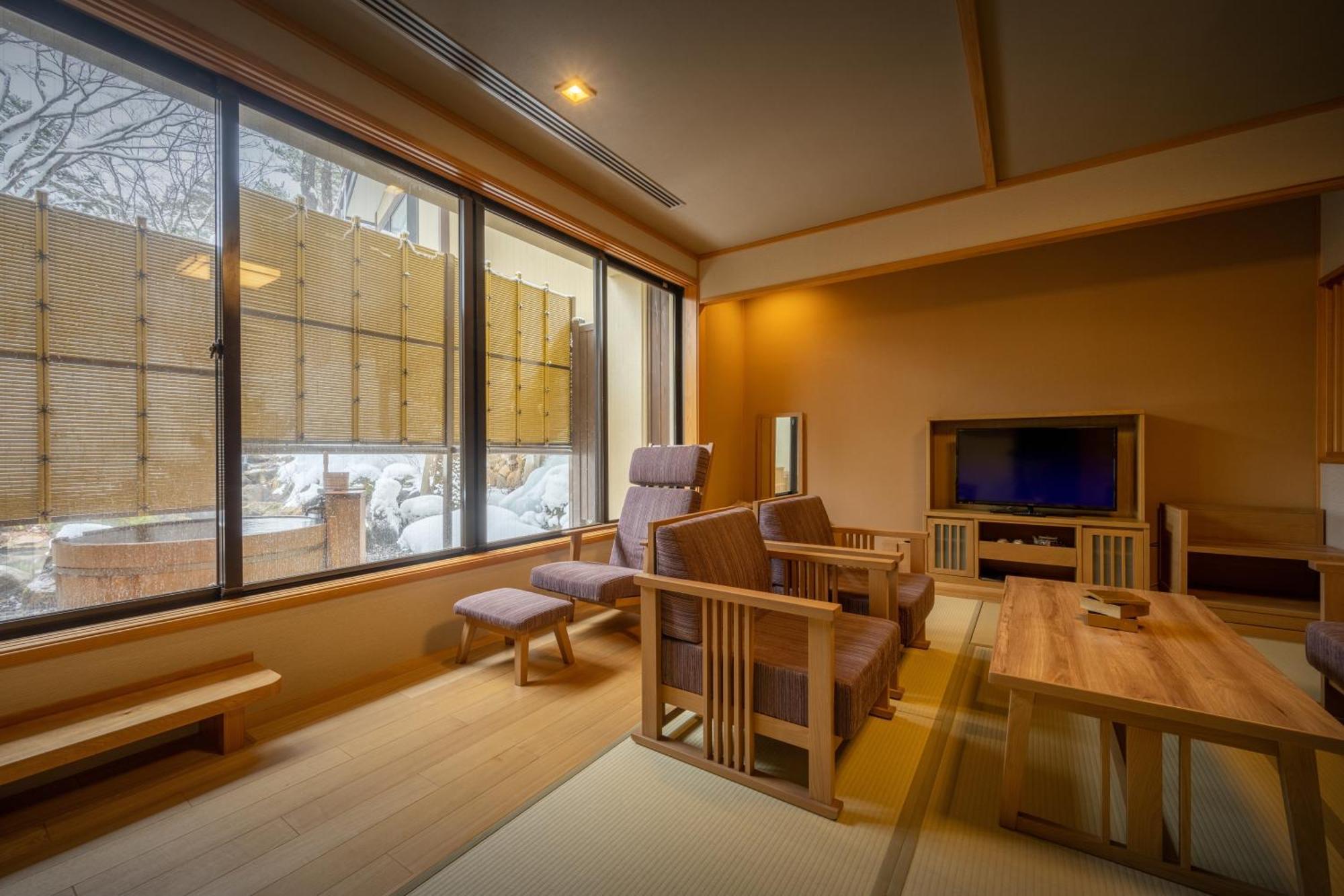 Yukemuri No Yado Inazumi Onsen Yuzawa  Zewnętrze zdjęcie